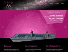 Tablet Screenshot of laforge66.com